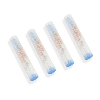 SUMERAIN SP4368-04 Replacement Filter Cartridge (4-Pack ), 4 Stage Shower Filter Universal Replacement Cartridge Hard Water Purifier Removes Chlorine, Heavy Metals