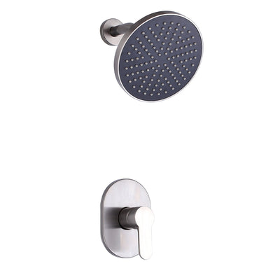 Shower Faucet Set Brushed Nickel,1 Handle Shower Kit with Valve