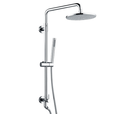 Sumerain Retrofit Rain Shower Heads System with 9 Inch 2.5GPM Shower Head ,Chrome Finish